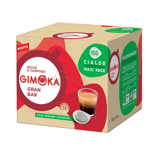 Caffè cialde Gran Bar Gimoka 100 cialde 700 g