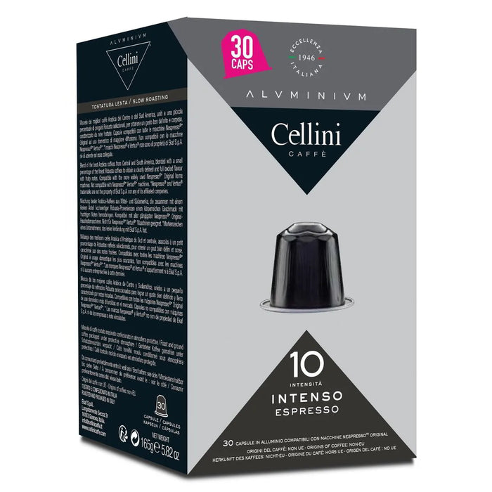 Caffè capsule intenso Cellini Alvminivm 30 capsule 165 g