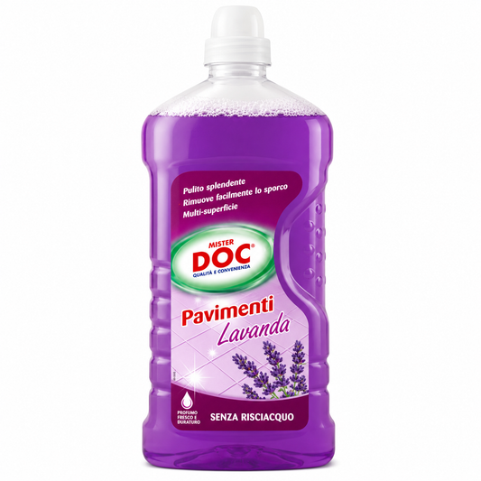 Detersivo Liquido Pavimenti Lavanda Mister Doc  1L