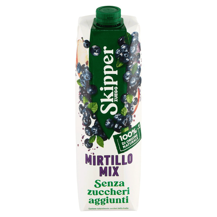 Skipper Succo Mirtillo 1L Brick