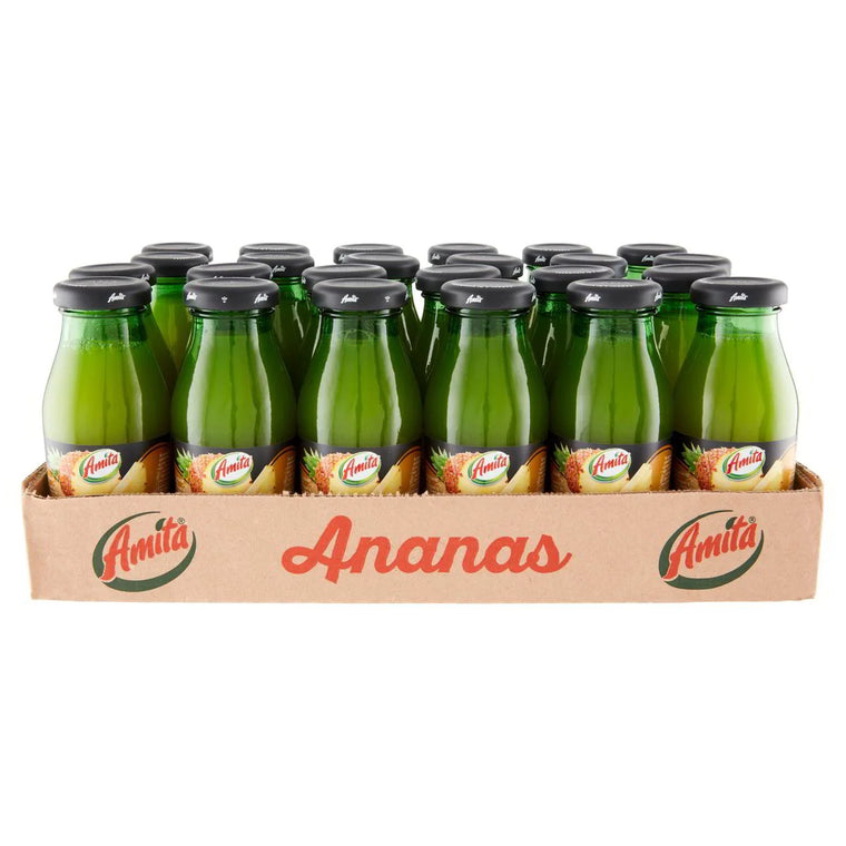Kit Amita Ananas 100% 24 Bottigliette 200 ml