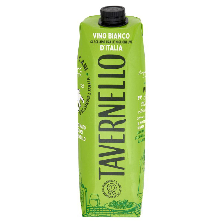 Tavernello Vino bianco brick 1 L